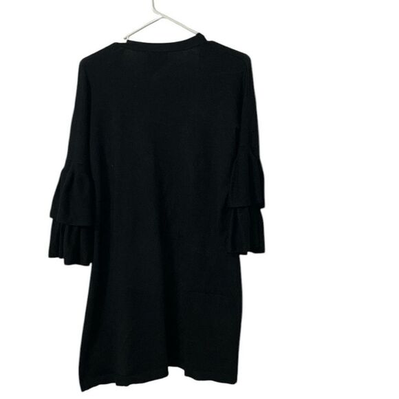 Chelsea28 Gray Crop Open Front Wool Blend Jacket (Size Large) - Picture 3 of 7